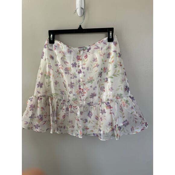NWOT Wildfox Sydney Floral Ruffle Mini SZ M - Picture 5 of 5